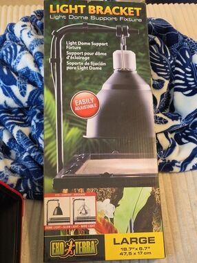 Large Light Bracket - Black